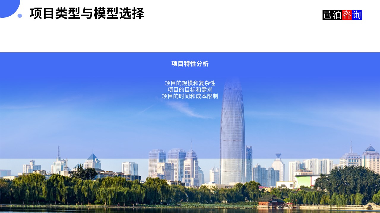 邑泊數(shù)字化智能化技術(shù)瀑布模型、V模型和敏捷迭代模型項(xiàng)目類(lèi)型與模型選擇