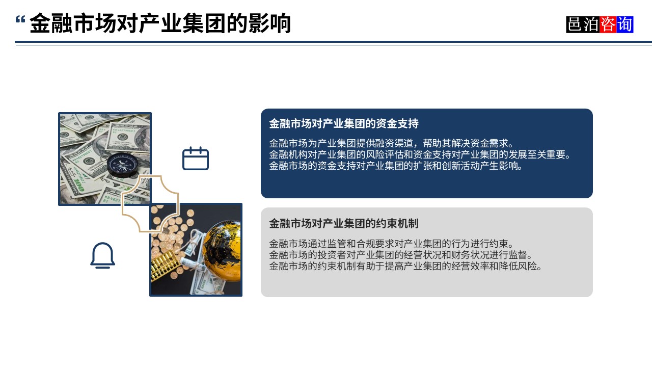 邑泊數(shù)字化智能化技術金融市場對產業(yè)集團的影響