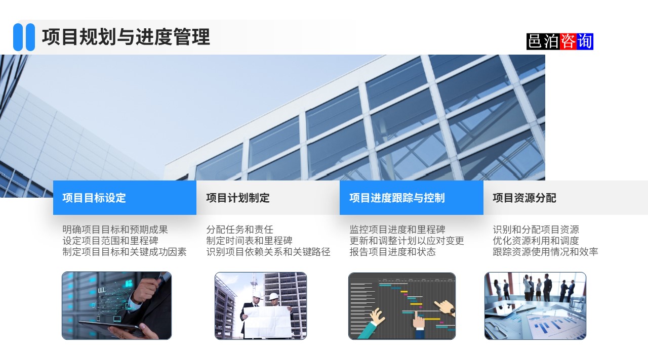 邑泊數(shù)字化智能化技術項目規(guī)劃與進度管理