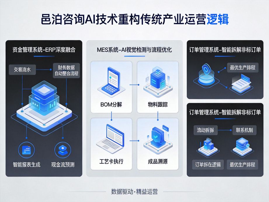 標題：數(shù)字化轉(zhuǎn)型浪潮下，邑泊咨詢：以高效云ERP管理系統(tǒng)賦能企業(yè)戰(zhàn)略精準落地