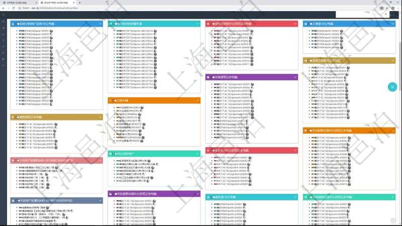 項(xiàng)目管理軟件固定資產(chǎn)管理總經(jīng)理儀表盤(pán)可以查看資產(chǎn)項(xiàng)目進(jìn)度表，包括每個(gè)類(lèi)別不同資產(chǎn)折舊進(jìn)度條、產(chǎn)能利用率（百分比）。