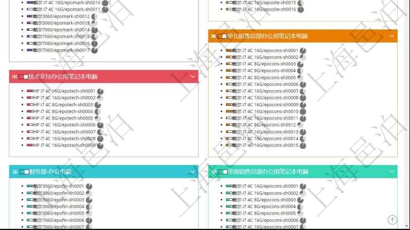 項目管理軟件固定資產(chǎn)管理總經(jīng)理儀表盤可以查看資產(chǎn)項目進(jìn)度表，包括每個類別不同資產(chǎn)折舊進(jìn)度條、產(chǎn)能利用率（百分比）。