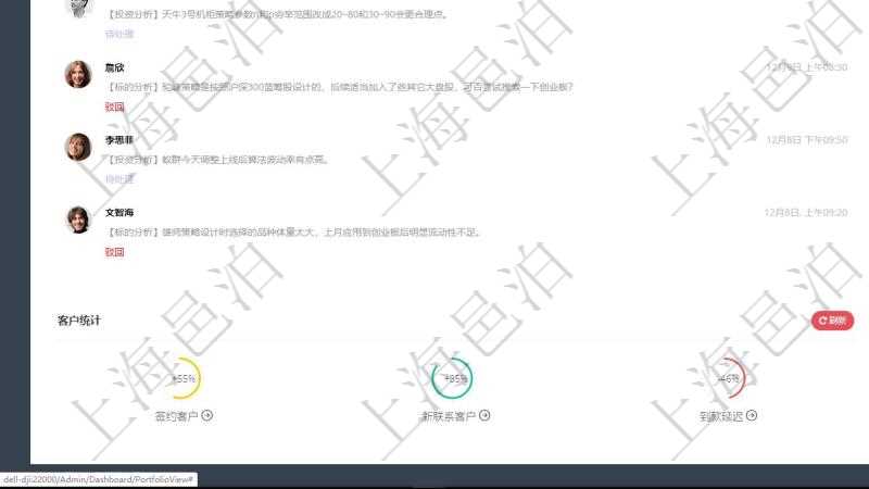項目管理軟件投資組合管理總經(jīng)理儀表盤可以查看業(yè)務(wù)溝通，比如投資業(yè)務(wù)、資金客戶，同時也可以查看風(fēng)險與決策，比如風(fēng)險預(yù)警和決策確認?？梢允褂蔑瀳D查看虛擬資金規(guī)模和投資組合收益。