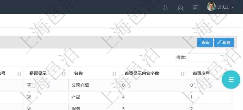 項目管理軟件的內容管理集成了網(wǎng)站內容發(fā)布模塊，可通過頻道維護內容網(wǎng)站頁面的不同板塊。頻道維護列表查詢返回信息包括：父子頻道關系、序號、是否顯示還是隱藏、頻道名稱、首頁顯示內容個數(shù)、首頁排序序號等。
