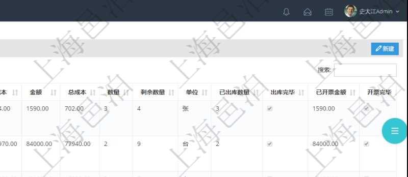 在項目管理軟件里可通過訂單管理系統(tǒng)查詢返回銷售訂單列表信息，比如：訂單編號、客戶、商品、訂貨日期、交貨日期、備注、單價、成本、金額、總成本、數(shù)量、剩余數(shù)量、單位、已出庫數(shù)量等、出庫完畢、已開票金額、開票完畢等。