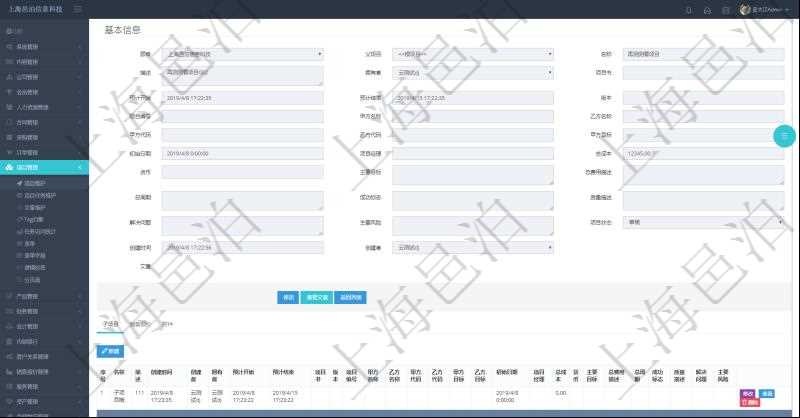 在項目管理軟件項目管理系統(tǒng)中，查詢項目維護信息返回：父項目、項目名稱、描述、項目擁有者、項目書、預計開始、預計結束、版本、項目編號、甲方名稱、乙方名稱、甲方代碼、乙方代碼、甲方目標、初始日期、項目經(jīng)理、總成本、貨幣單位、主要目標、總費用描述、總周期、成功標志、質量描述、解決問題、主要風險、項目狀態(tài)、創(chuàng)建時間、創(chuàng)建者及項目文章內(nèi)容。