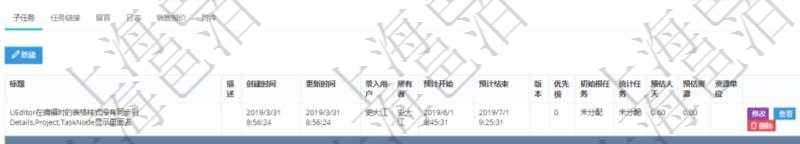 項(xiàng)目管理軟件項(xiàng)目管理模塊任務(wù)維護(hù)明細(xì)查詢還可以關(guān)聯(lián)查詢更多相關(guān)資料，比如子任務(wù)信息：子任務(wù)標(biāo)題、描述、所有者、是否顯示在任務(wù)樹(shù)、預(yù)計(jì)開(kāi)始、預(yù)計(jì)結(jié)束、版本、優(yōu)先級(jí)、初始根任務(wù)、統(tǒng)計(jì)任務(wù)、項(xiàng)目、預(yù)估人天、預(yù)估資源、任務(wù)類(lèi)型、任務(wù)風(fēng)險(xiǎn)、任務(wù)質(zhì)量、資源單位、任務(wù)狀態(tài)、創(chuàng)建時(shí)間、錄入用戶。